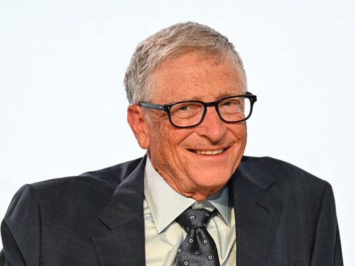 download Bill Gates, the co-founder of Microsoft, seen smiling in a recent public appearance. Source: WUFT.