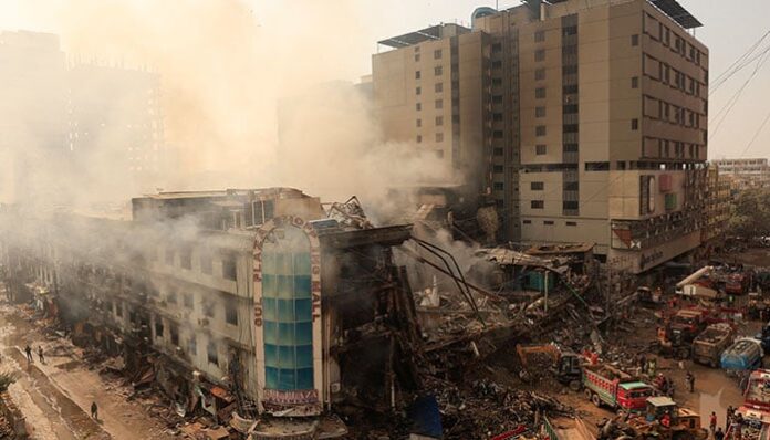 Gul Plaza fire