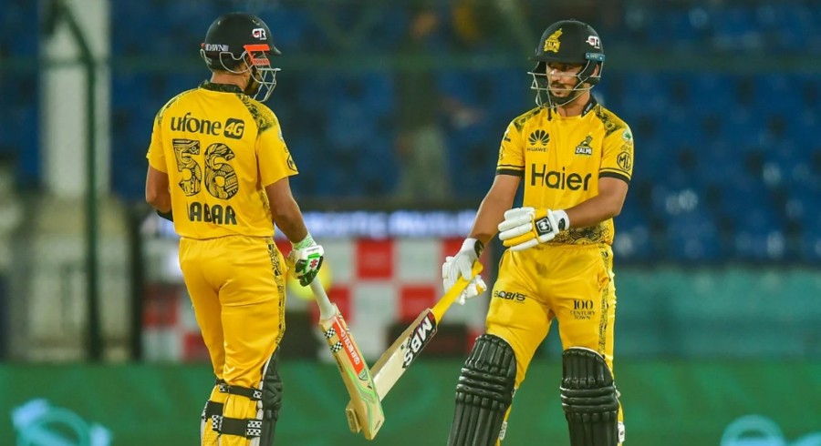 Babar Azam and Saim Ayub
