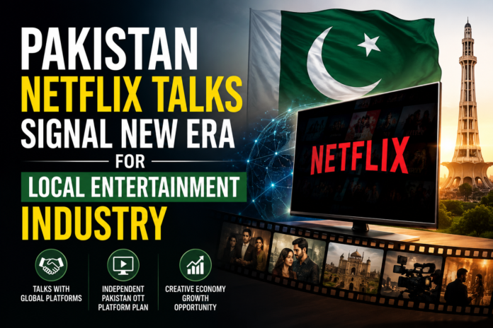 Pakistan Netflix talks: new media era