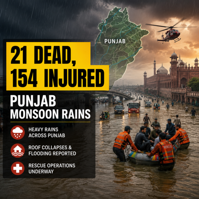 Punjab monsoon floods emergency alert