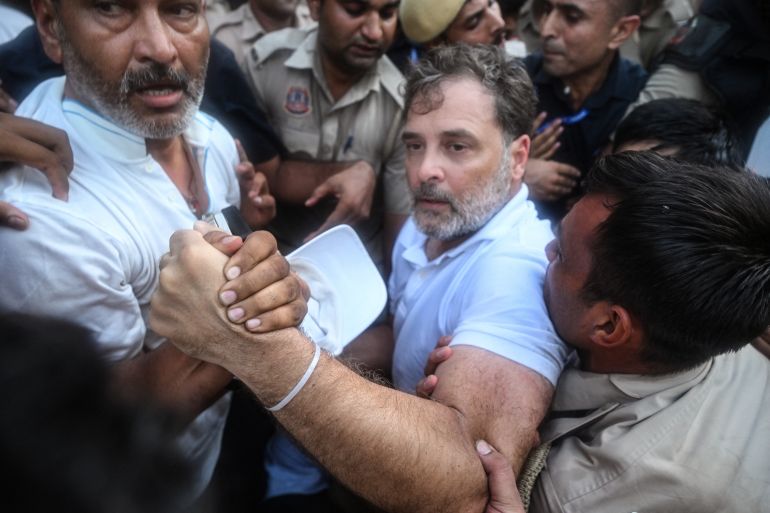 Rahul Gandhi Detained