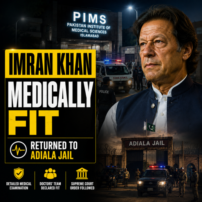 Imran Khan medical checkup