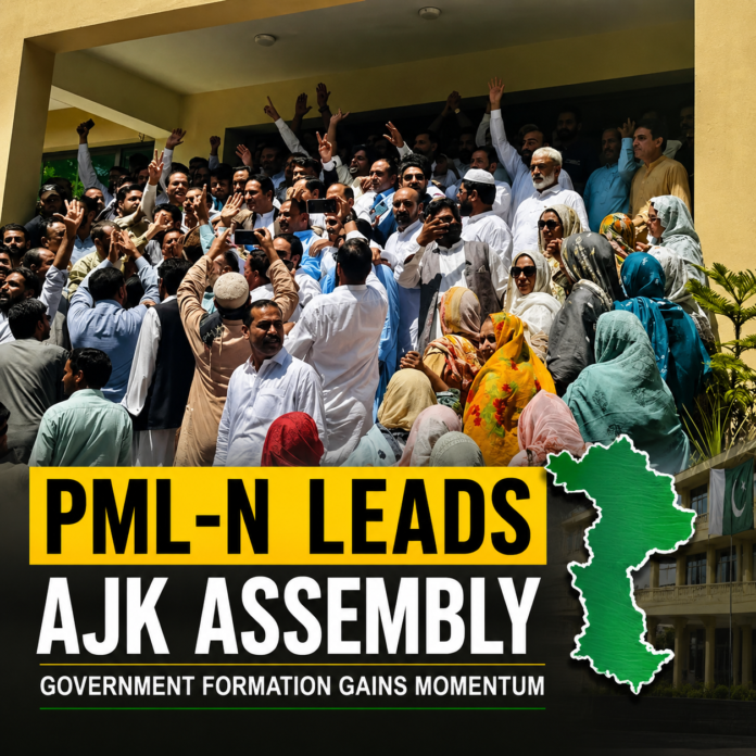 PML-N Wins AJK Seats,