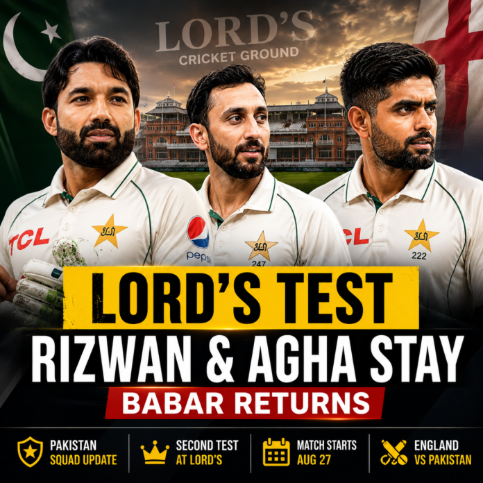 Pakistan Lord’s Test