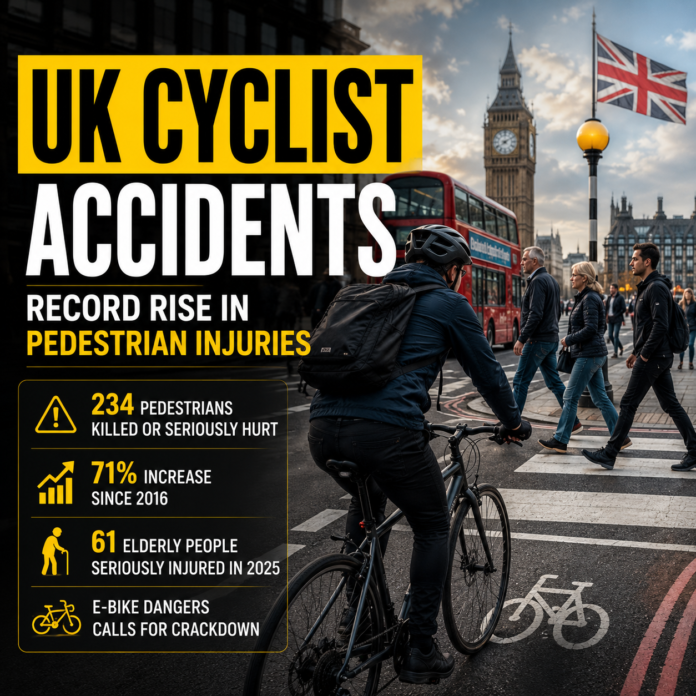 UK cyclist accidents