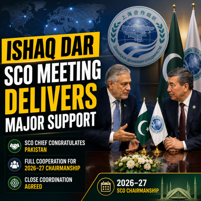 Ishaq Dar SCO Meeting