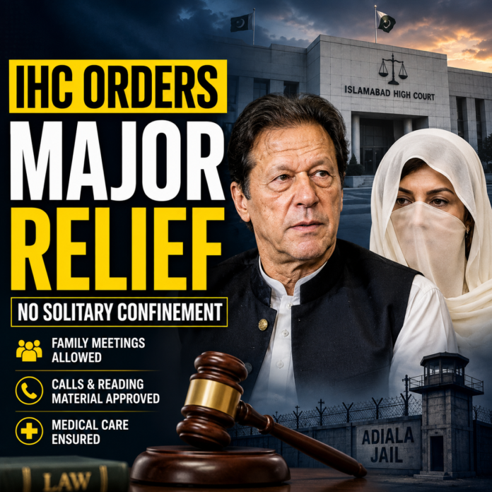 Imran Khan solitary confinement