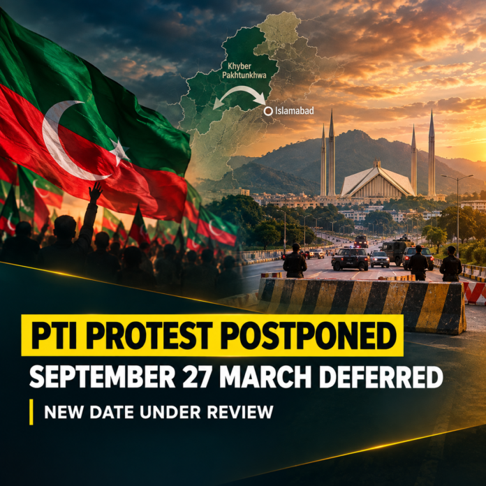 PTI protest