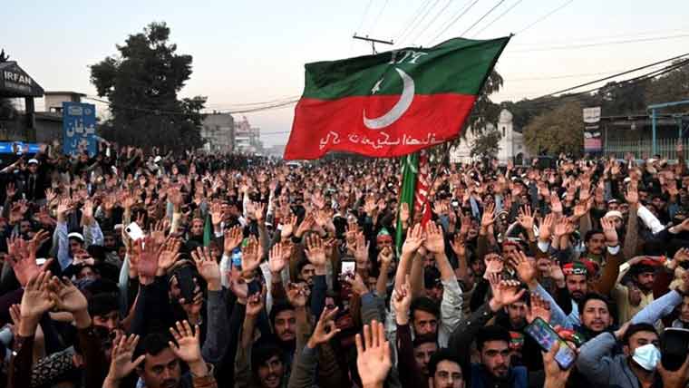 PTI protest