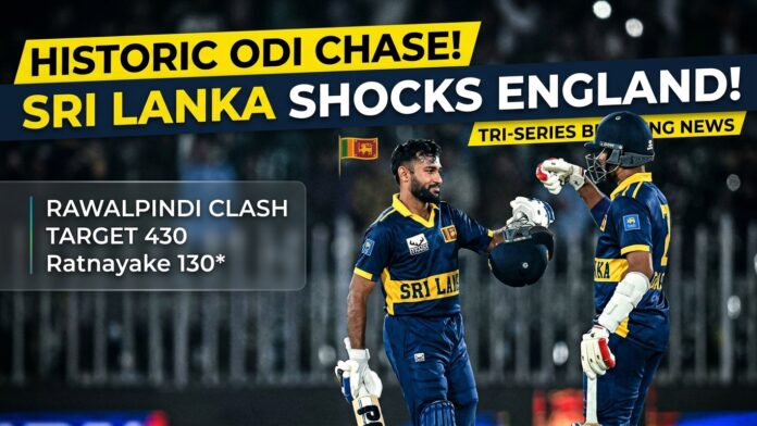 Sri Lanka vs England ODI