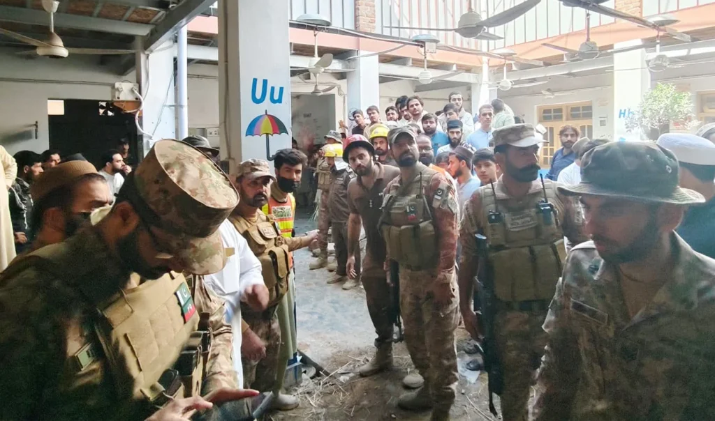 Peshawar School Roof Collapse
